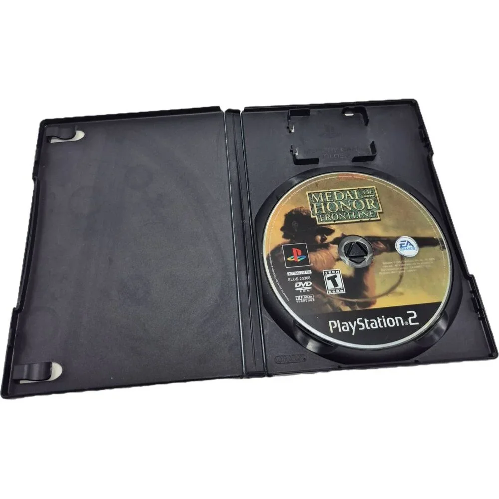 Sony PS2 Medal Of Honor Frontline PlayStation 2 Game EA Games Rated T